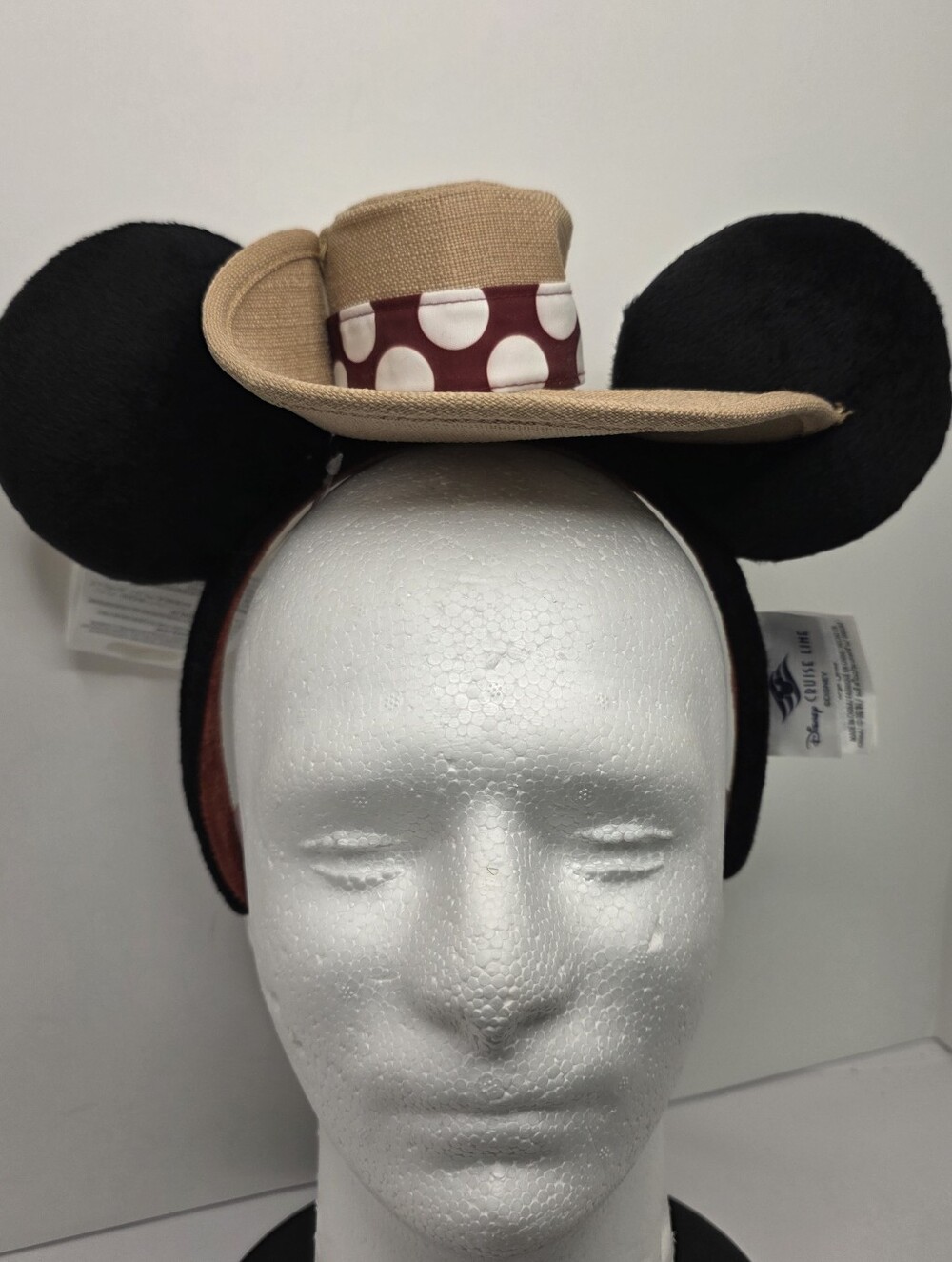Disney Cruise Line Captain MINNIE MOUSE EARS Hat NWT